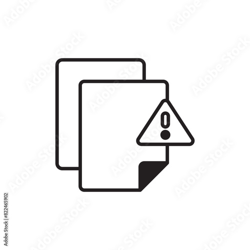 Free Download Out Of Paper icon design with white background stock illustration - GFXLoad