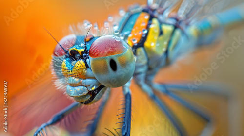 dragonfly close up macro background wallpapers. © Stone Story