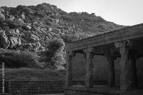 Gingee Venkataramana Temple in the Gingee Fort complex, Villupuram district, Tamil Nadu, India.