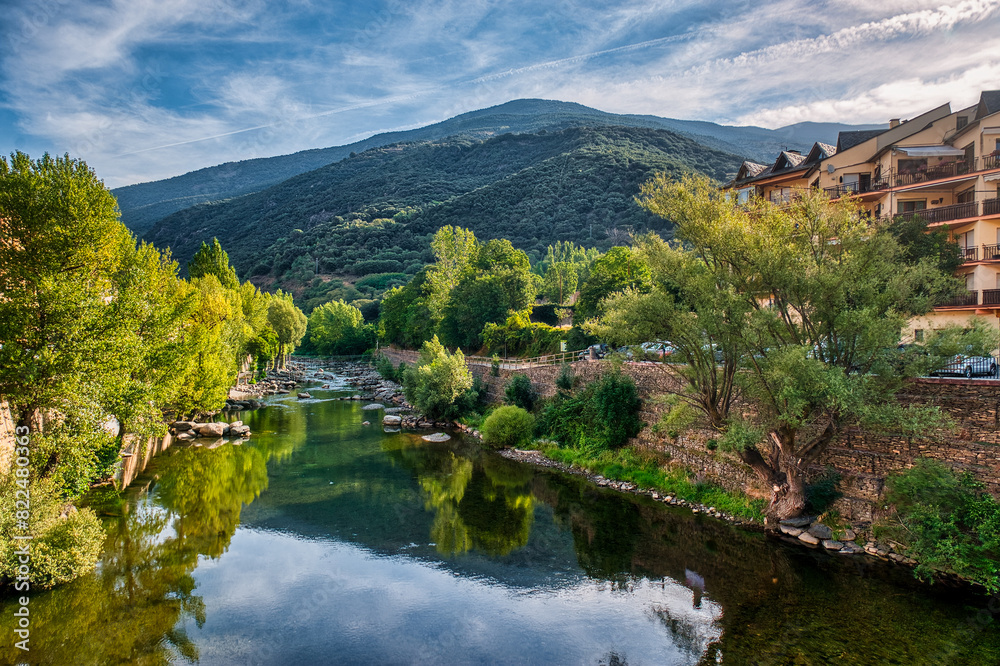 Sort is a municipality and Spanish town in the province of Lerida, in Catalonia. Capital of the Pallars Sobira region. Spain