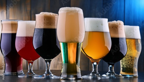 Cheers to Diversity: Celebrating International Beer Day with 7 Types of Beer in Widescreen