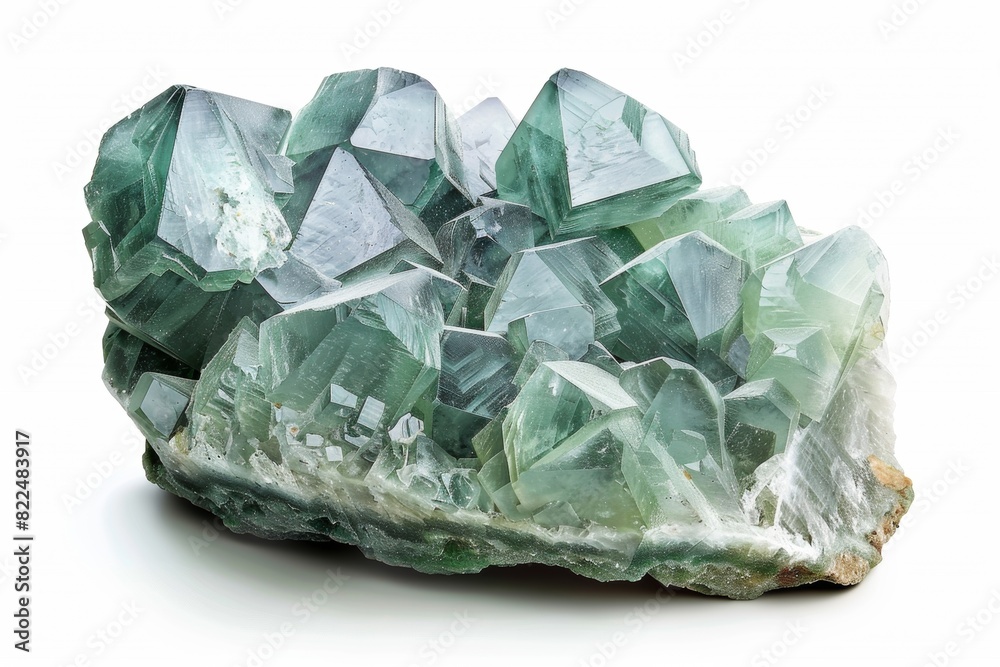 mineral stone isolated on white background mineral stone isolated on white background
