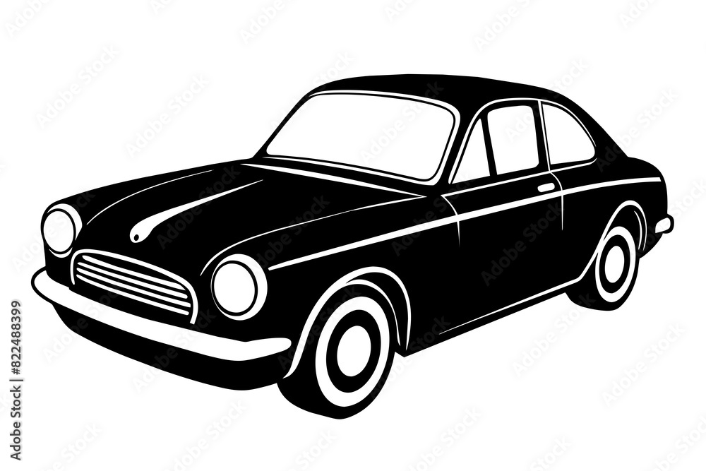 car logo vector silhouette illustration