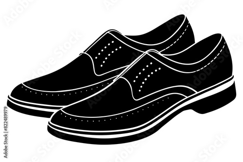  shoes vector silhouette illustration