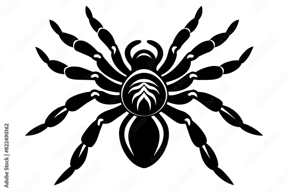 tarantula vector silhouette illustration tarantula vector silhouette illustration