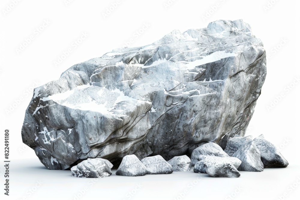 mineral stone isolated on white background mineral stone isolated on white background