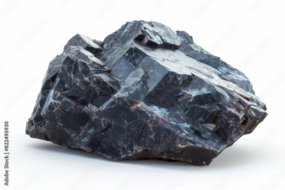 mineral stone isolated on white background mineral stone isolated on white background