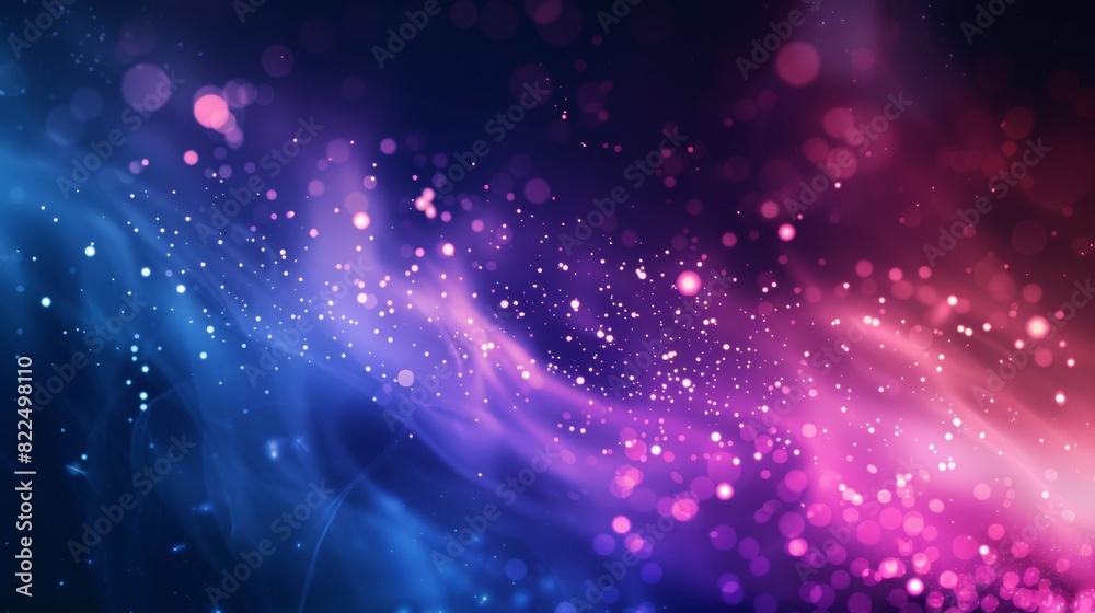 Abstract Waves of Light in a Dark Space. Abstract Waves of Light in a Dark Space.