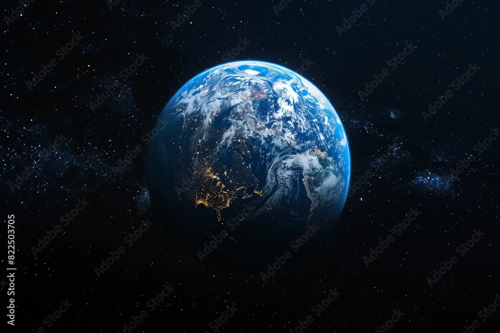 Obraz premium Earth Green Plant Environmental Protection Concept