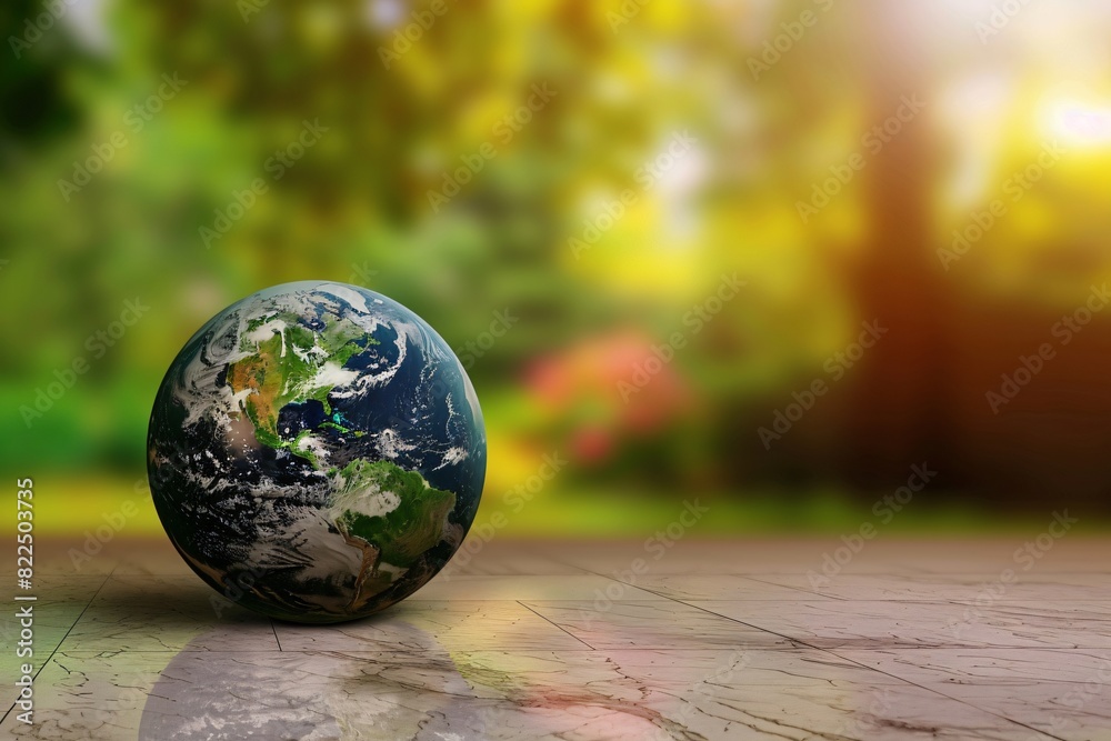 Earth Green Plant Environmental Protection Concept Earth Green Plant Environmental Protection Concept