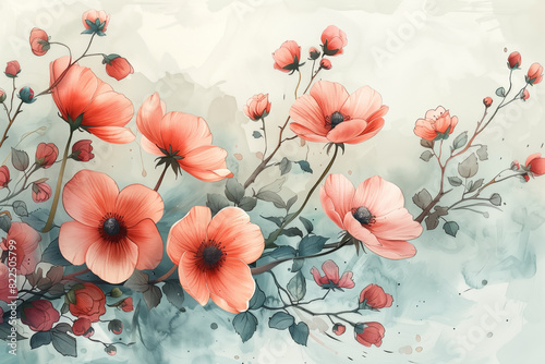Sakura Blossoms under the Pink Moon