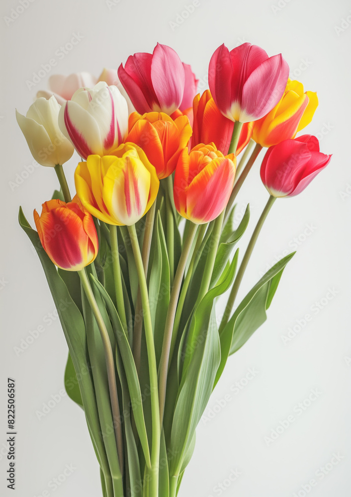 A bouquet of flowers with a variety of colors including pink, yellow, and orange A bouquet of flowers with a variety of colors including pink, yellow, and orange