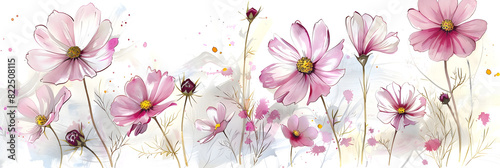 Cosmos Flowers