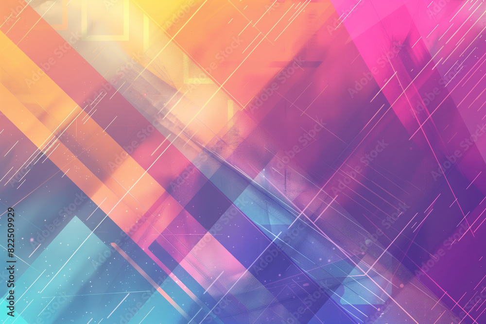 A colorful abstract background with a person in the middle A colorful abstract background with a person in the middle