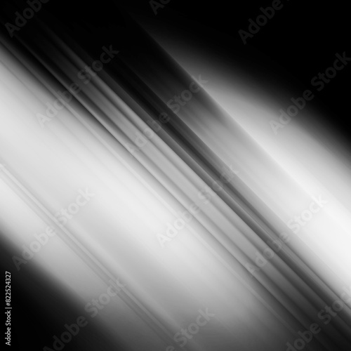 Black and white stripe abstract background. Motion lines effect.