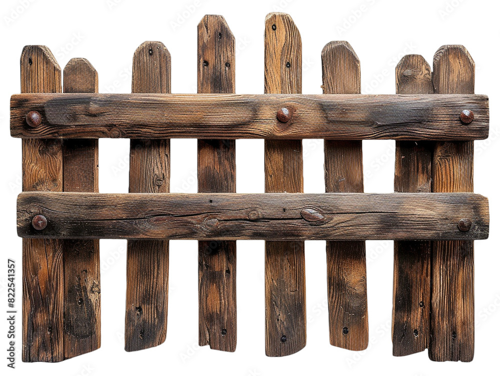 Old wooden fence Old wooden fence