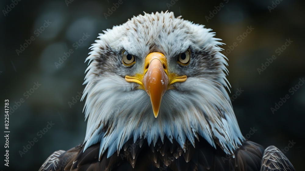 Fototapeta premium patriot us bold eagle, 16:9