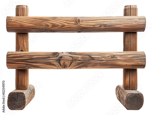 Old wooden fence