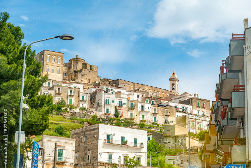view of Minervino Murge city. Puglia. Italy. view of Minervino Murge city. Puglia. Italy.