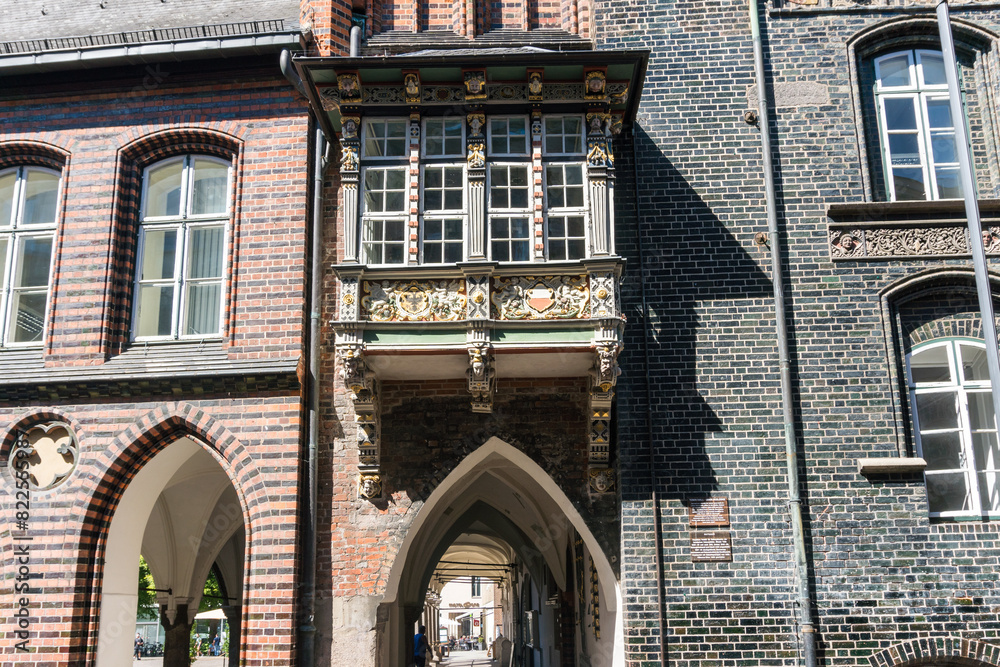 Fototapeta premium Lübeck, City hall
