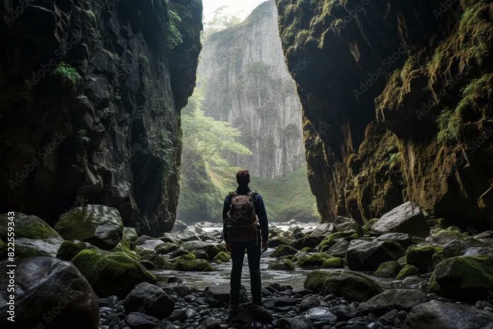The Lone Wanderer's Gaze: Unveiling the Mysteries of a Hidden Cave The Lone Wanderer's Gaze: Unveiling the Mysteries of a Hidden Cave