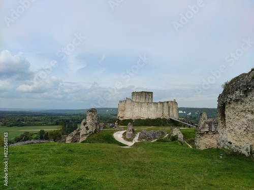 Chateau Gaillard, Les Andelys, travel in Normandy, France photo