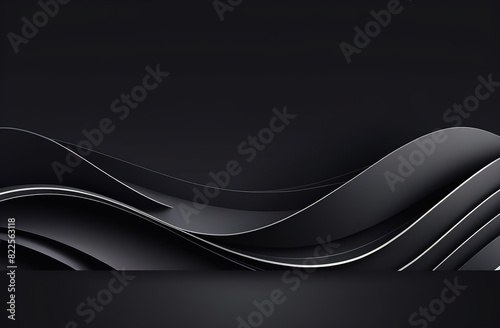 Black Friday and shopping concept, gifts and sales, Black background
