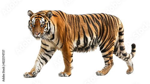 Wallpaper Mural Tiger walking, isolated Torontodigital.ca