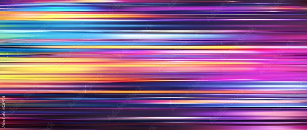 Vibrant Horizontal Lines Digital Art Background Vibrant Horizontal Lines Digital Art Background