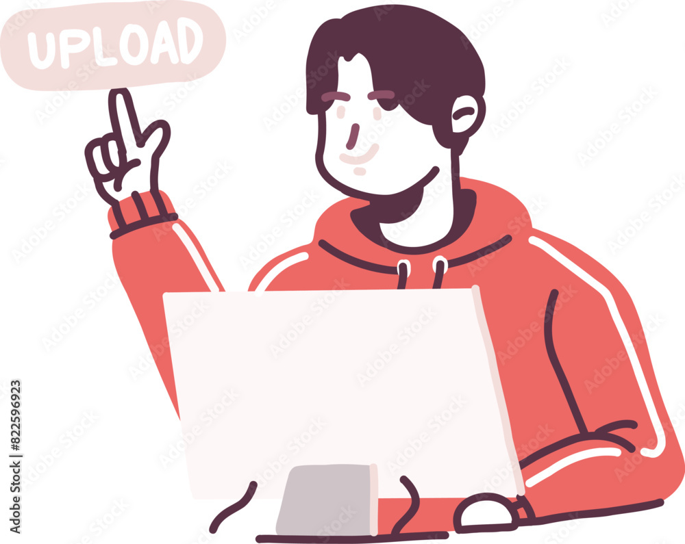 employee work in office activity vector illustration people in workspace doing task