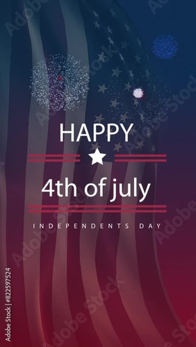 Happy Independence Day 4th of July USA
United States Happy Independence Day, America!