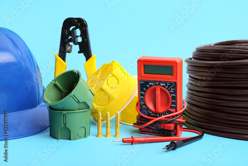 Set of different electricia...