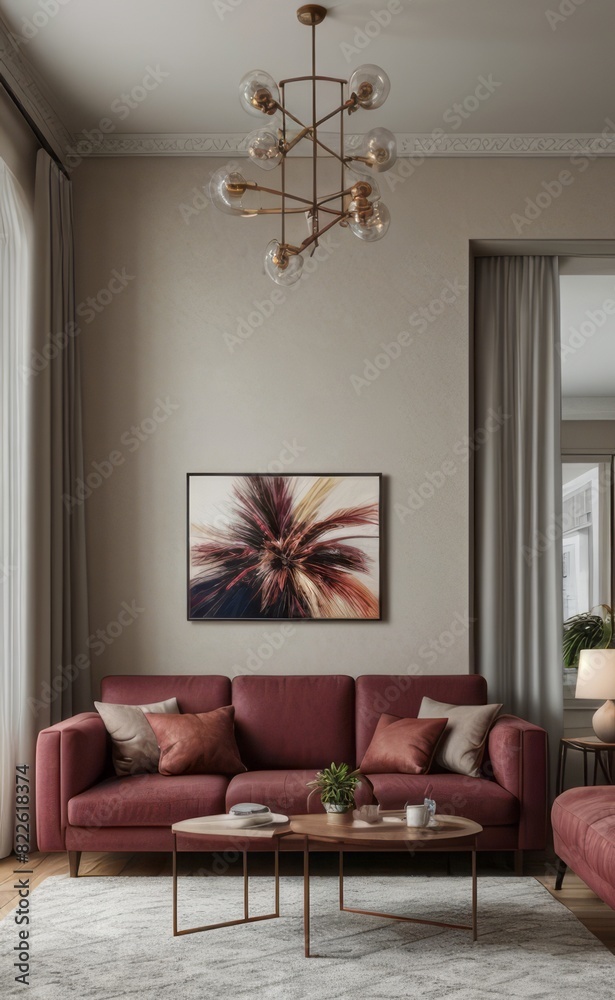 gray and marble luxury living room interior with sleek furniture and a vertical garden gray and marble luxury living room interior with sleek furniture and a vertical garden