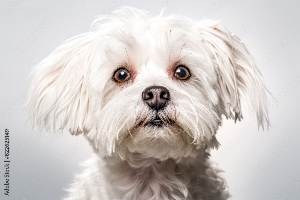 maltipoo in studio setting against white backdrop, showcasing their playful and charming personalities in professional photoshoot. maltipoo in studio setting against white backdrop, showcasing their playful and charming personalities in professional photoshoot.