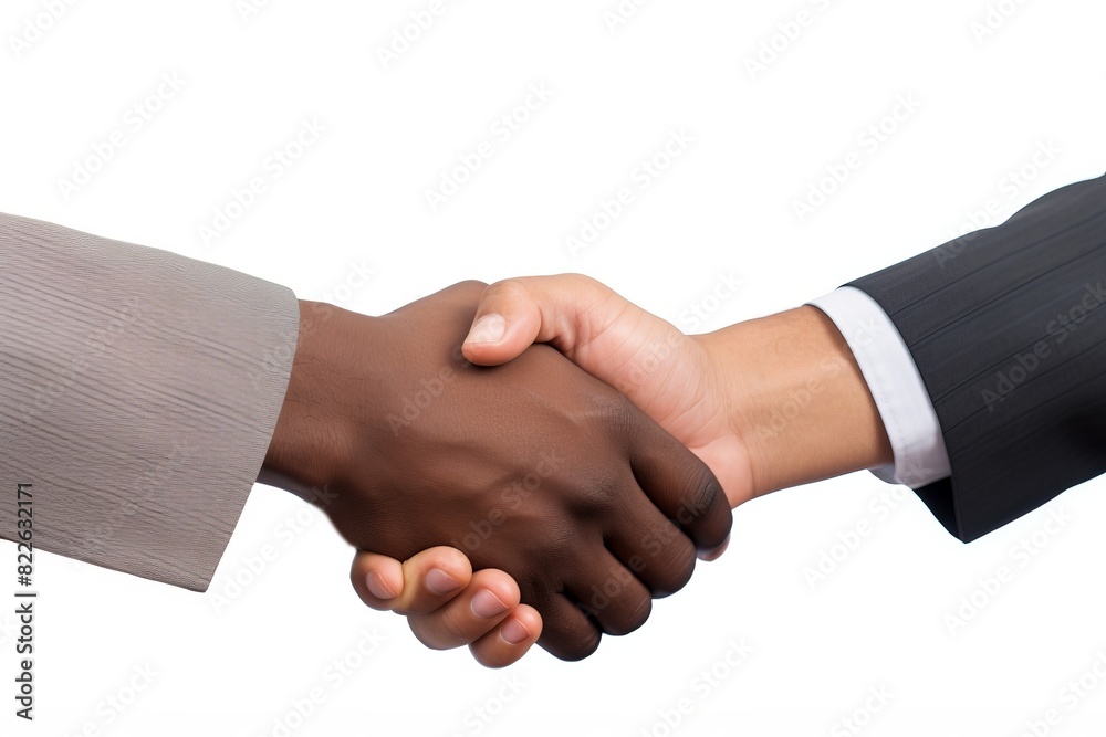 Two people shaking hands Two people shaking hands