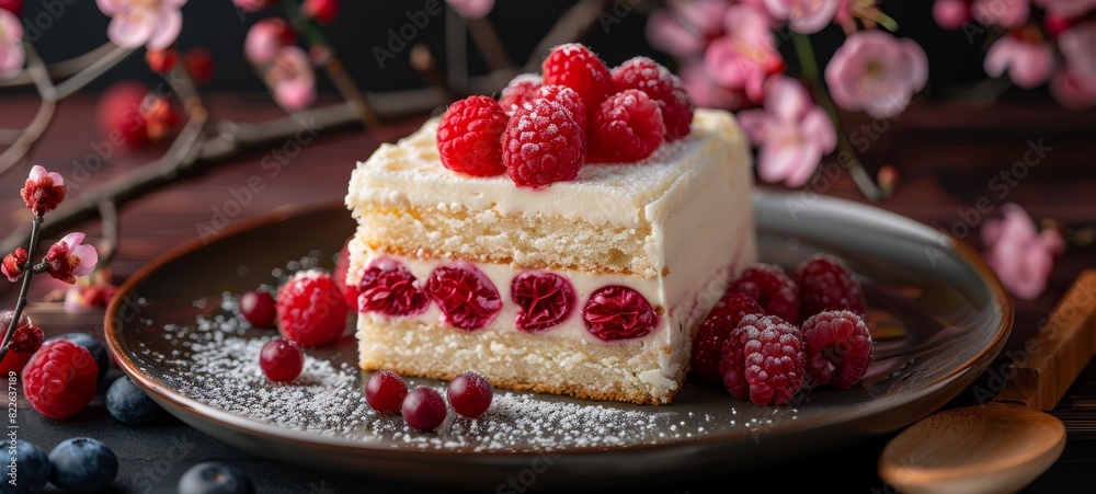 Cake Sachima China from restaurant food photography. Cake Sachima Images texture banner postcard horizontal.