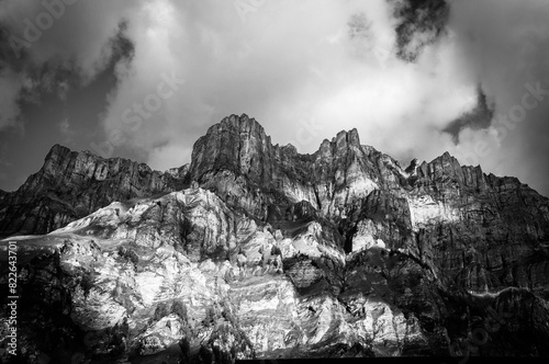 Daubehorn mountain, leukerbad, switzerland photo