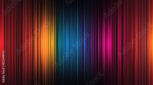 Minimalist gradient color glow line wallpaper background