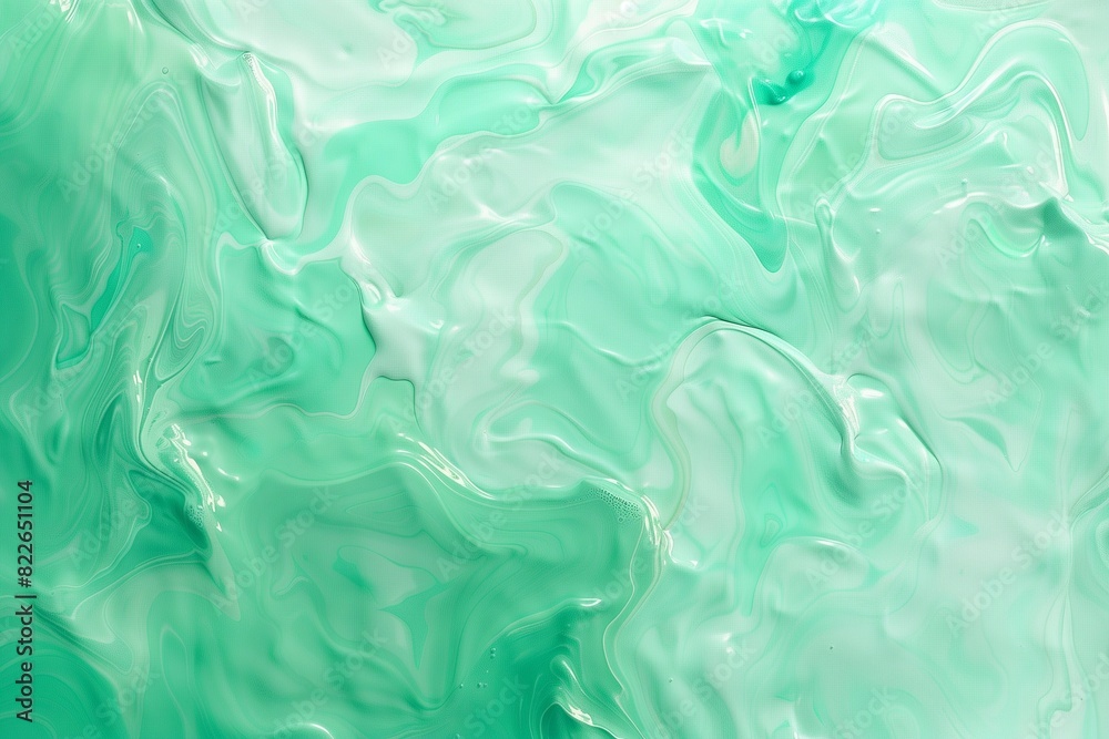 : A calming abstract background with soft seafoam green and gentle aqua liquid paints blending, creating a peaceful and refreshing effect reminiscent of a tranquil ocean scene. : A calming abstract background with soft seafoam green and gentle aqua liquid paints blending, creating a peaceful and refreshing effect reminiscent of a tranquil ocean scene.