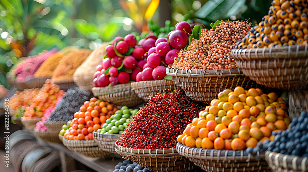 Obraz premium Authentic Cultural Traditions and Sustainable Tourism Stock Photos