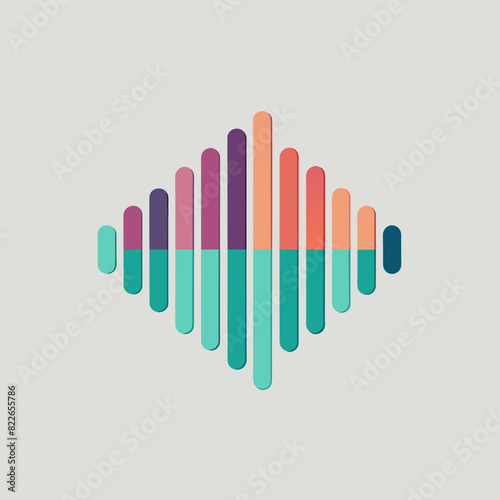 Sound Wave Logo Set Pro Vector for relaxing 