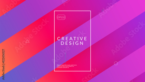 Wallpaper Mural Summer Frame. Light Technology Art. Pink Vibrant Pattern. Abstract Screen. Neon Geometry Template. Gradient Page. Space Landing Page. Blue Summer Frame Torontodigital.ca