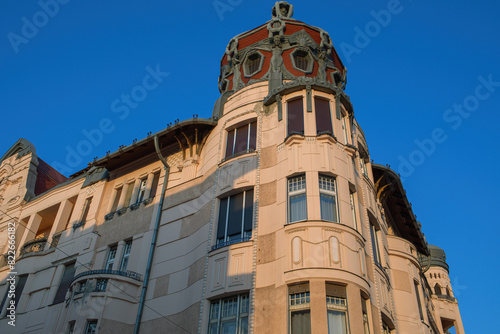 Bild auf Leinwand Ungar Mayer palace in the city of Szeged,Hungary.