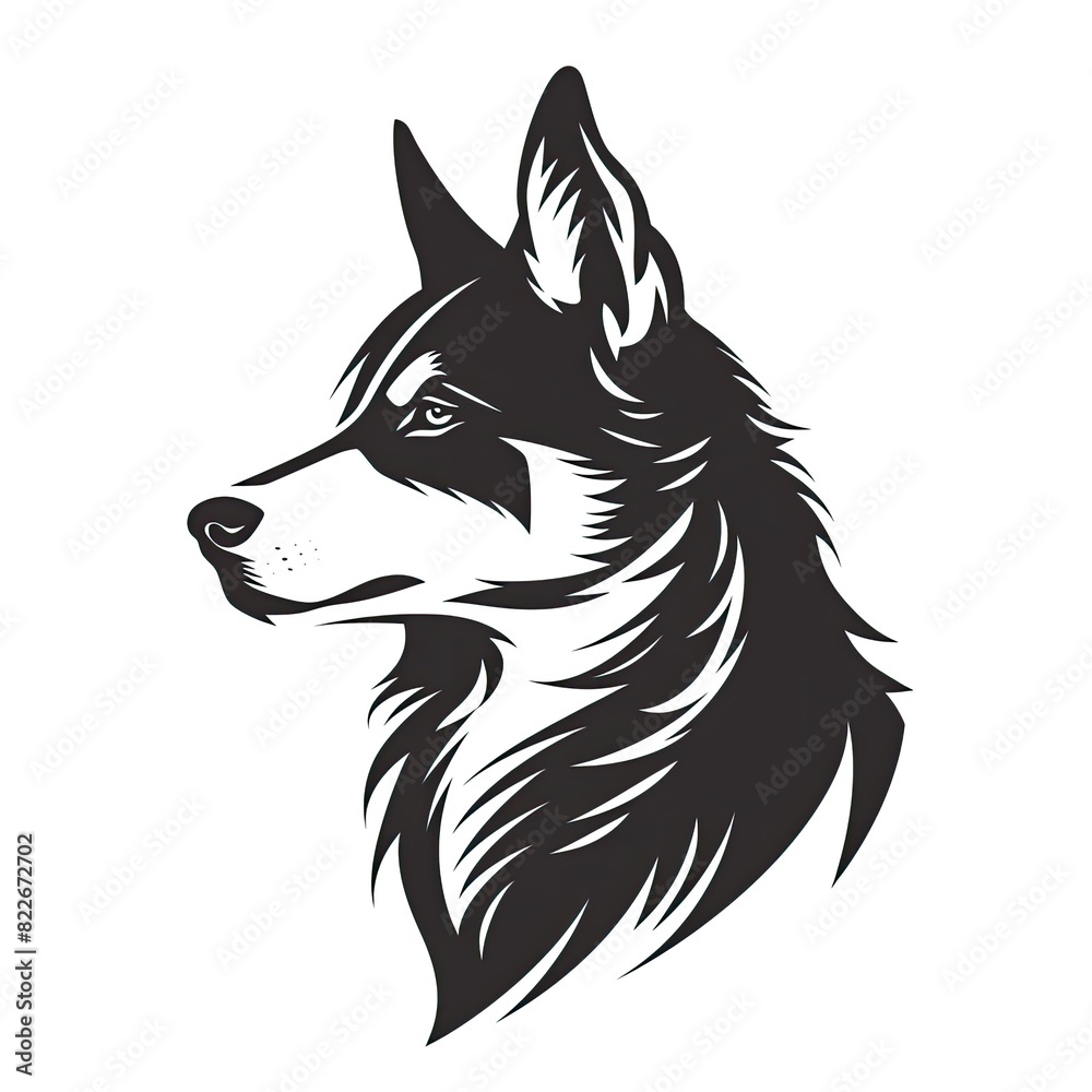 Fototapeta premium Dog Animal Canine Logo, Sports Team Mascot Design, Puppy Business Doggo Company Pup Branding, Exciting Pet Brand Label Concept, Marketing Friend Emblem, School University College Motif