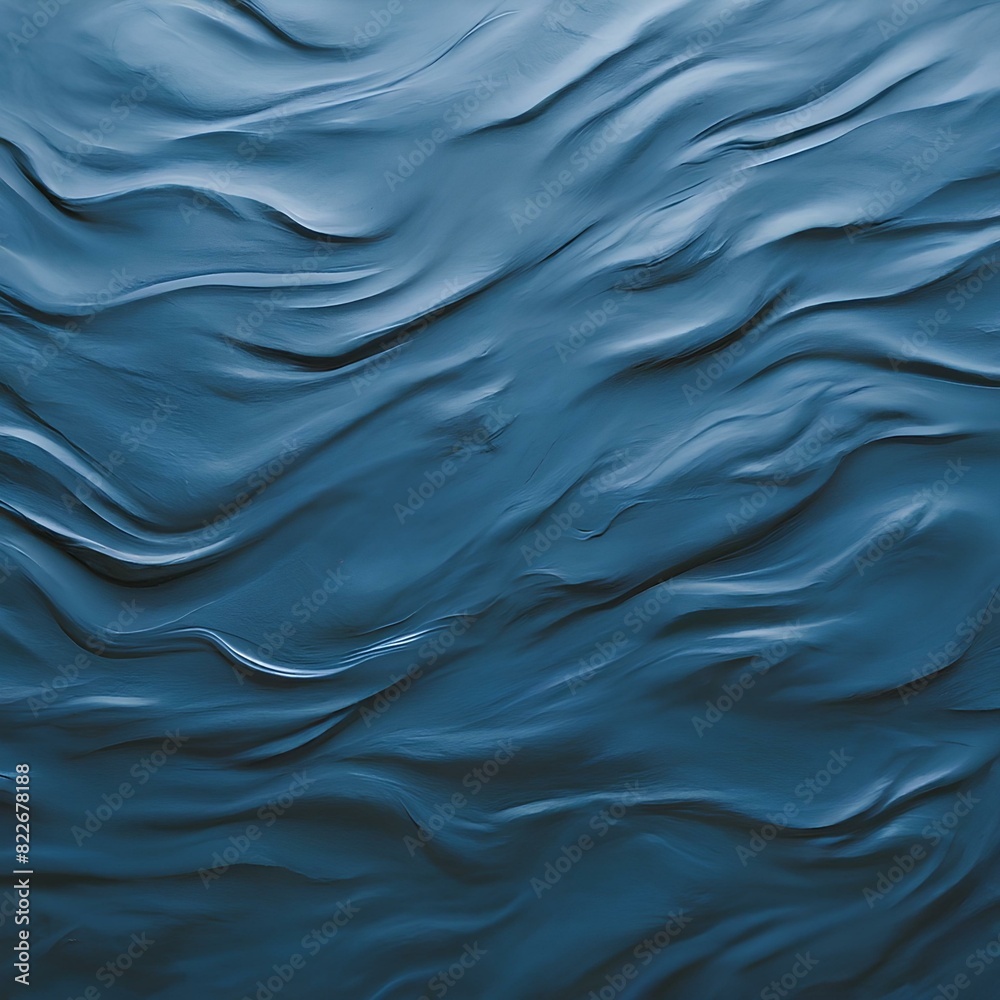 A close-up texture image of blue, flowing waves or fabric-like surface, creating a smooth, undulating pattern. A close-up texture image of blue, flowing waves or fabric-like surface, creating a smooth, undulating pattern.