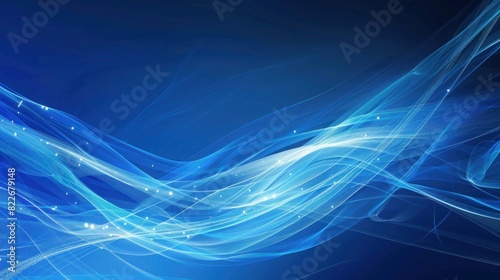 technology background, abstract blue background with bright line textured, 