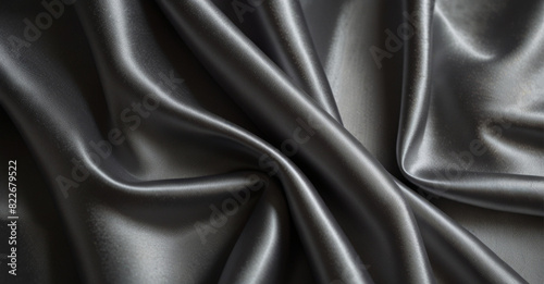 Silk background cloth silver texture sheet curtain bed beauty fabric abstract wedding luxury.