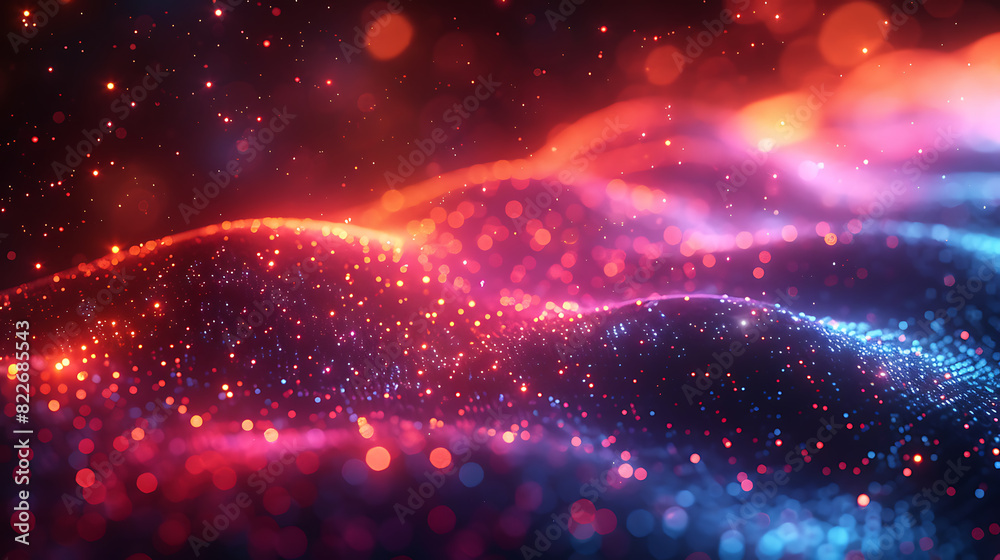 Neon Tech Abstract Background Neon Tech Abstract Background