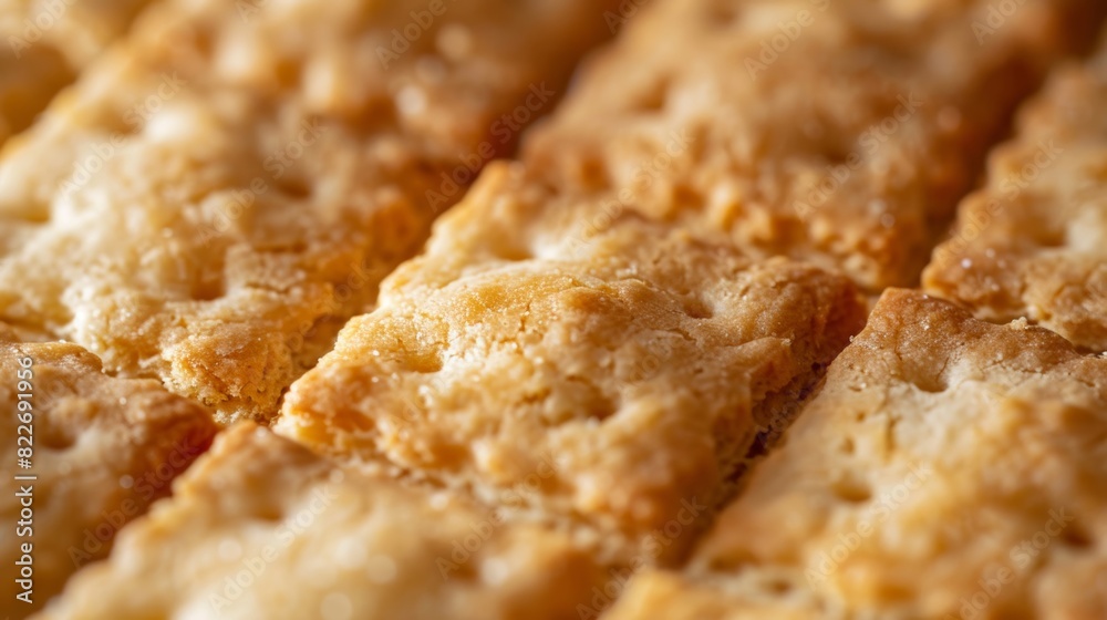 Macro food shot on the texture of biscuits. Copy space area for text. Background, banner, template, events card. Macro food shot on the texture of biscuits. Copy space area for text. Background, banner, template, events card.