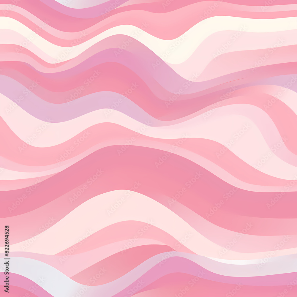 Wavy Pastel Pink Line Waves - Soft and Serene Abstract Background Wavy Pastel Pink Line Waves - Soft and Serene Abstract Background